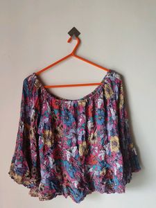 Floral Crop Top