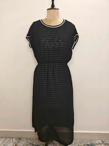 Striped Midi Dress