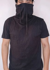 Stylish High Neck Full Black