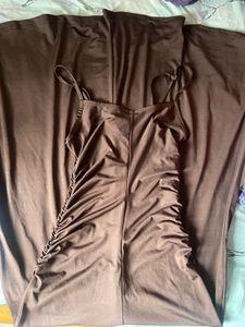 Newme brown dress