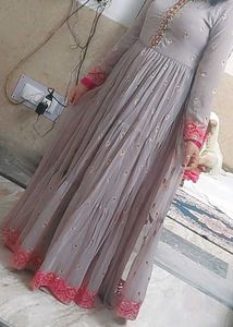Nyra Cut Suit With Heavy Palazzo And Dupatta.