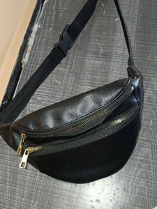 Black Waist Bag