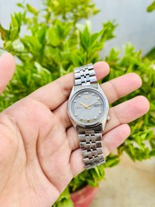 Citizen Automatic Grey Patterned Dial