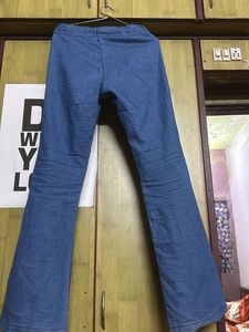 Blue Bootcut Jeaggings
