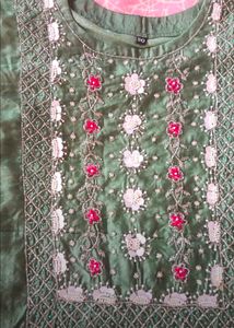 Brandnew Plus Size Festive Wear Handwork Kurta