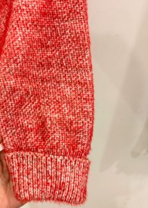 Turtleneck Red Sweater