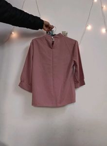 Dusty Rose 3/4 Sleeve top