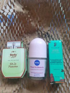 Plum, Nivea, Pilgrim Beauty Bundle- Trial packs