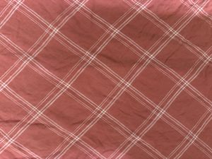 Coral Plaid Sundress
