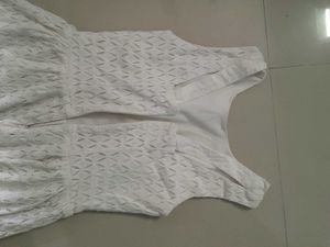 Net Pattern Dress