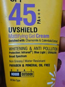 Sunscreen SPF 50 &amp; 45