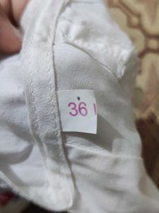 Pure Cotton Soft Material White Bra