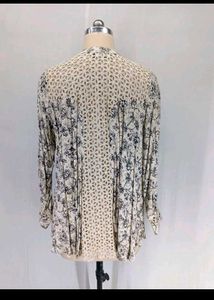 New Floral Back Crochet Top