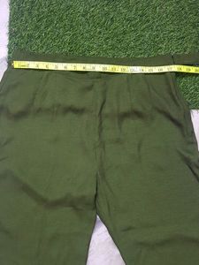 Olive Green Trouser