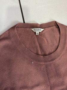 Pink Top &amp; Black Cargo Pants