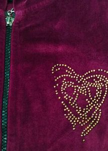 Purple Velvet Jacket