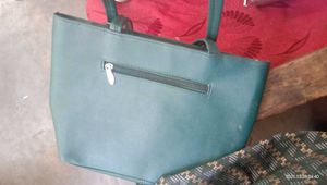 Elegant Green Tote Bag