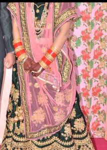 10 PIECES COMPLETE BRIDAL LEHENGA 😍