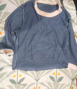 Cute Bear Applique Top