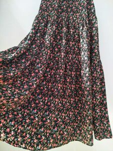 Floral Tiered Skirt