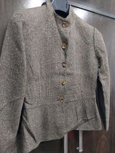 Short Coat With Front Buttons