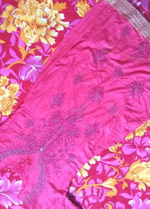 Pink Embroidered Salwar Kameez