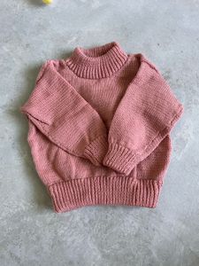 Cute Pink Knit Sweater