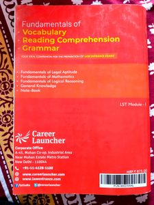 VOCABULARY, READING COMPREHENSION AND GRAMMAR