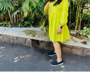 Neon Green Like Yellow Color For Women