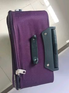Purple Galaxy Carry-on Suitcase