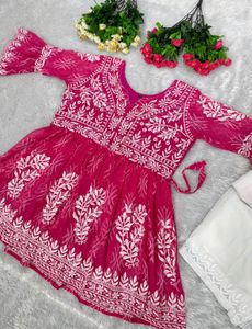 Summer Type Kurti Plazo Set