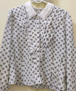 Korean Floral Top