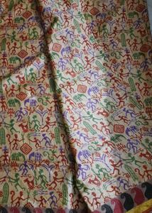 Ethnic Murshidabad Handloom Silk Saree with Blouse