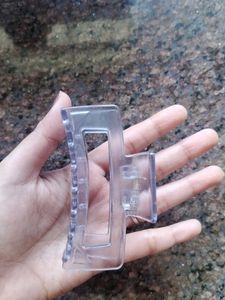Clear Hair Claw Clip