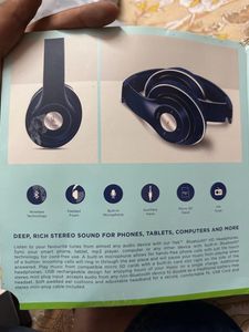 Ms Dhoni Brand Unused Sound Logic Wireless Headpho