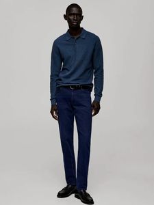 Mango Dark Blue Denim Jeans