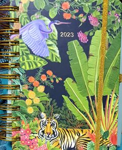 Designer Diary With Hard Case Box &amp; Spiral Rin