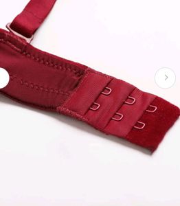 Maroon Lightly Padded Bra