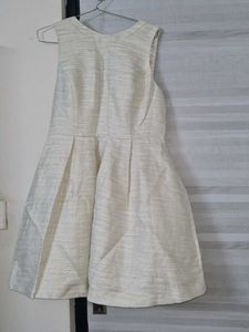 White Fit & Flare Dress