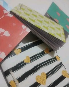 Small Sized Handmade Diaries (Pack Of 10)