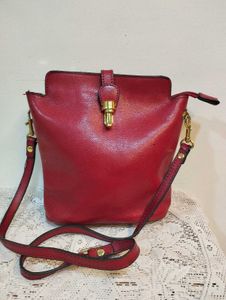 Red Crossbody Bag