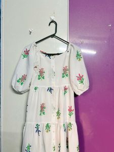 Floral Print Casual Dress