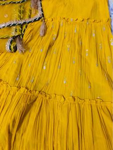 Women’s Lehenga Choli❤️(mehndi Haldi Edition)