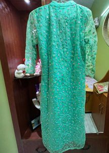Teal Embroidered Outfit