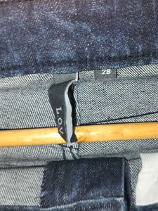 LOV by Westside Dark Blue Tapered-Fit Jeans