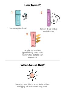 (Pack of 2) Foxtale Tinted Sunscreen SPF 50 PA++++