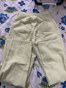 Pastel Green Straight Leg Jeans