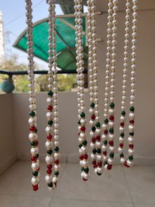 Real Pearl Mala Set Of 1 Pieces