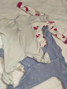 Baby Rompers Bundle Of 3