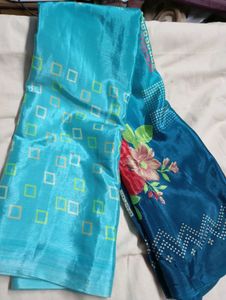 Used Joint Creap Saree.